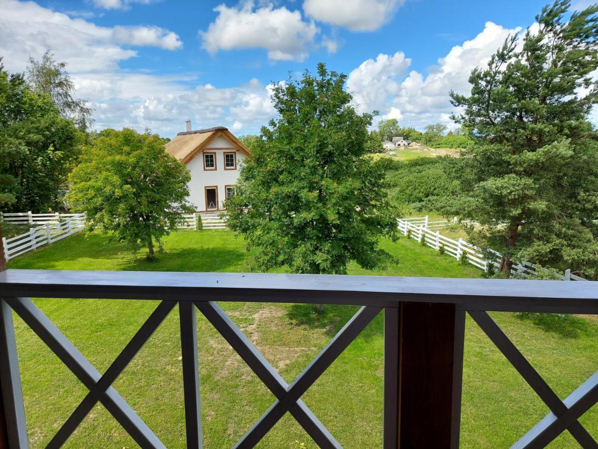 Greyowka Dom Kryty Strzecha W Gardna Park Villa Czysta Exteriör bild