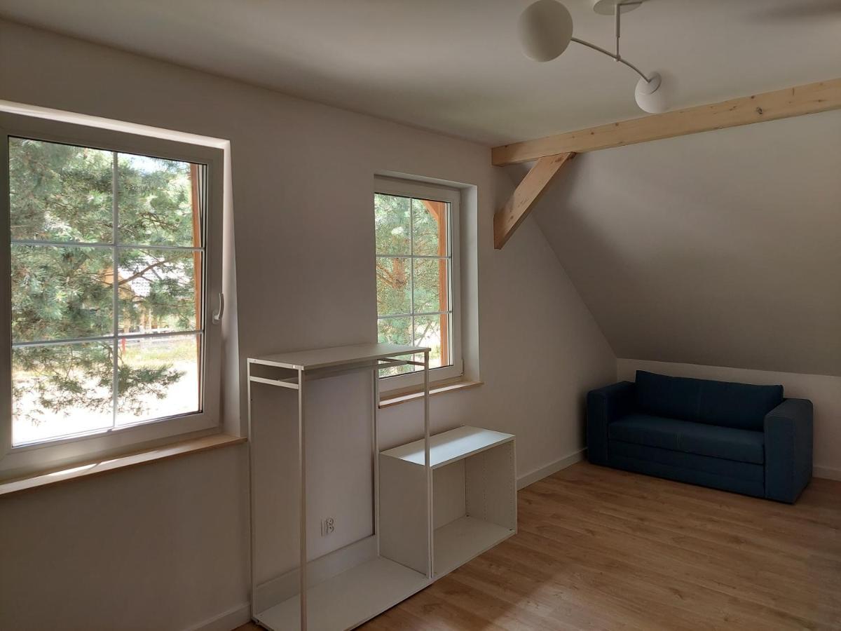Greyowka Dom Kryty Strzecha W Gardna Park Villa Czysta Exteriör bild